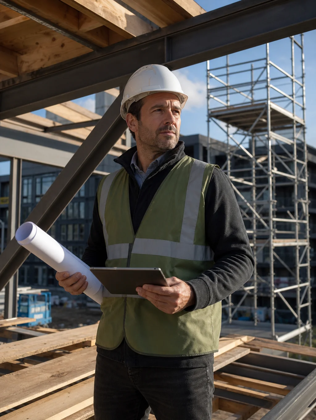 Portrait of David Chen, structural lead at Multifamily Superior Built